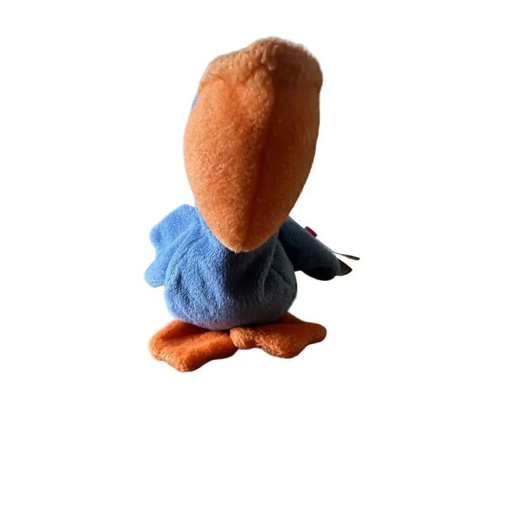 Scoop the Pelican Beanie Baby RARE- retired style 4107 upc:008421041077 1996